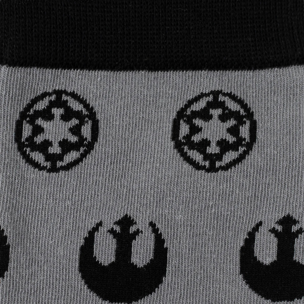 Juego de regalo de pines de solapa y calcetines grises con el emblema de Starbird de la Alianza Rebelde de Star Wars y el emblema imperial