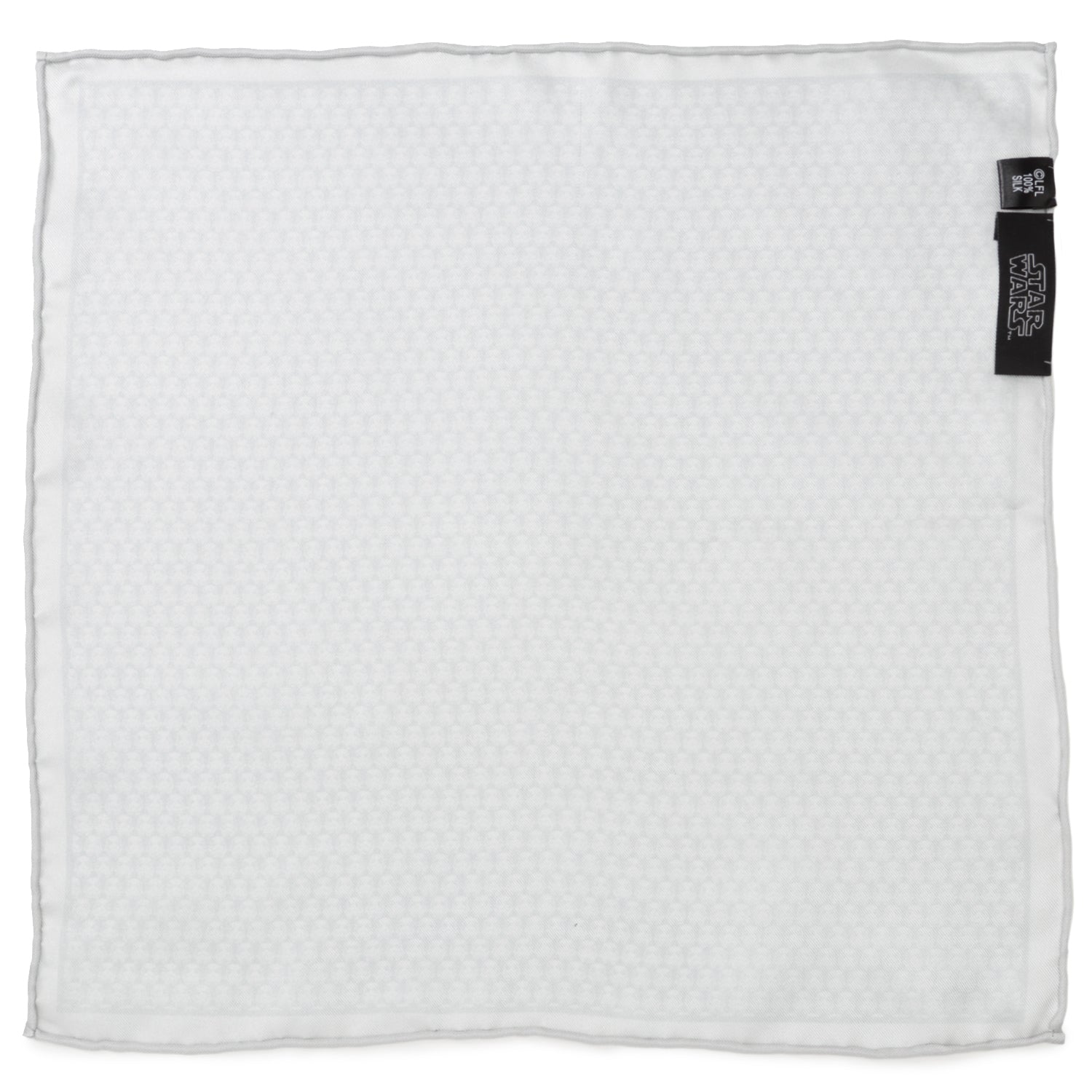 Star Wars Stormtrooper White Silk Pocket Square - My Men's Shop
