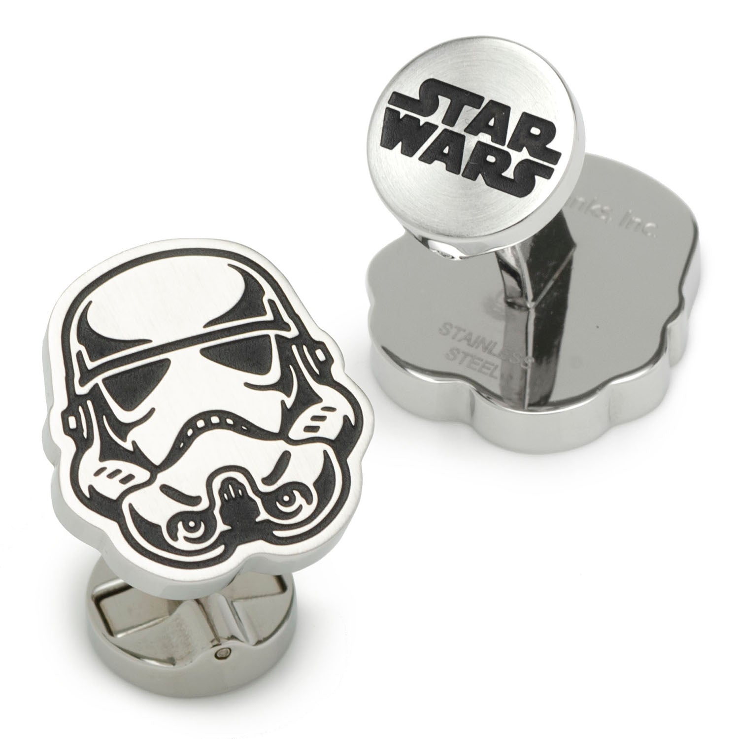 Star Wars Stormtrooper Stainless Steel Cufflinks - My Men's Shop