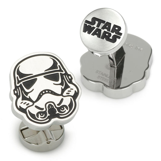 Star Wars Stormtrooper Stainless Steel Cufflinks - My Men's Shop