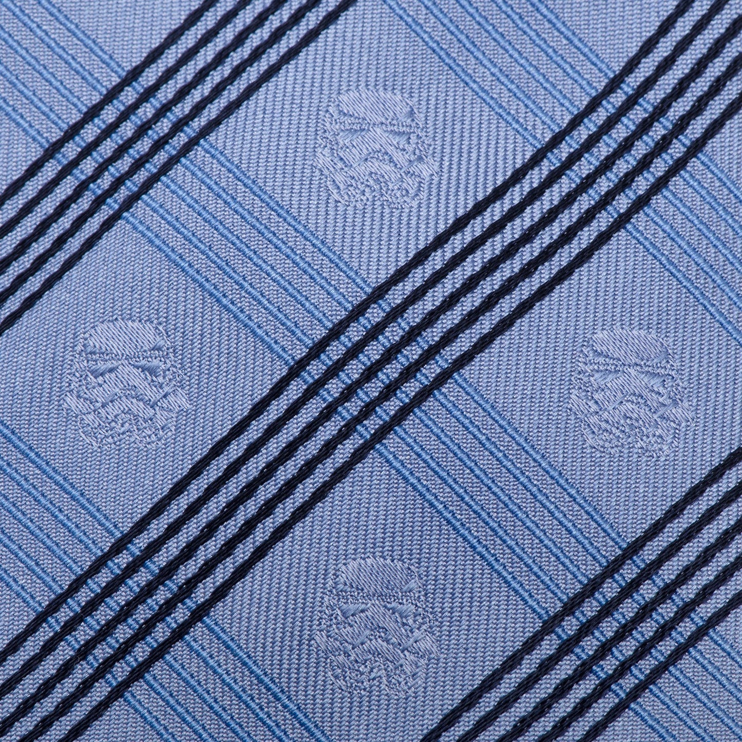 Corbata de cuadros azules de Stormtrooper de Star Wars