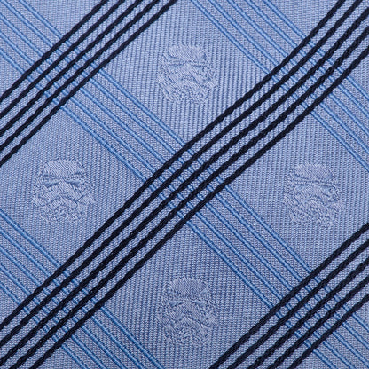 Corbata de cuadros azules de Stormtrooper de Star Wars