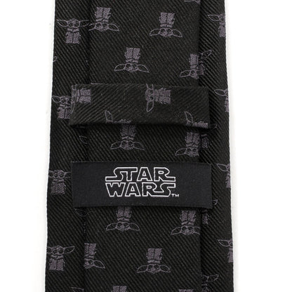 Star Wars Grogu Black Tie - My Men's Shop