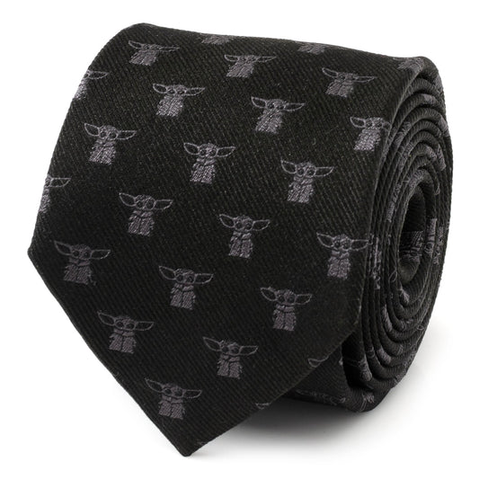 Star Wars Grogu Black Tie - My Men's Shop