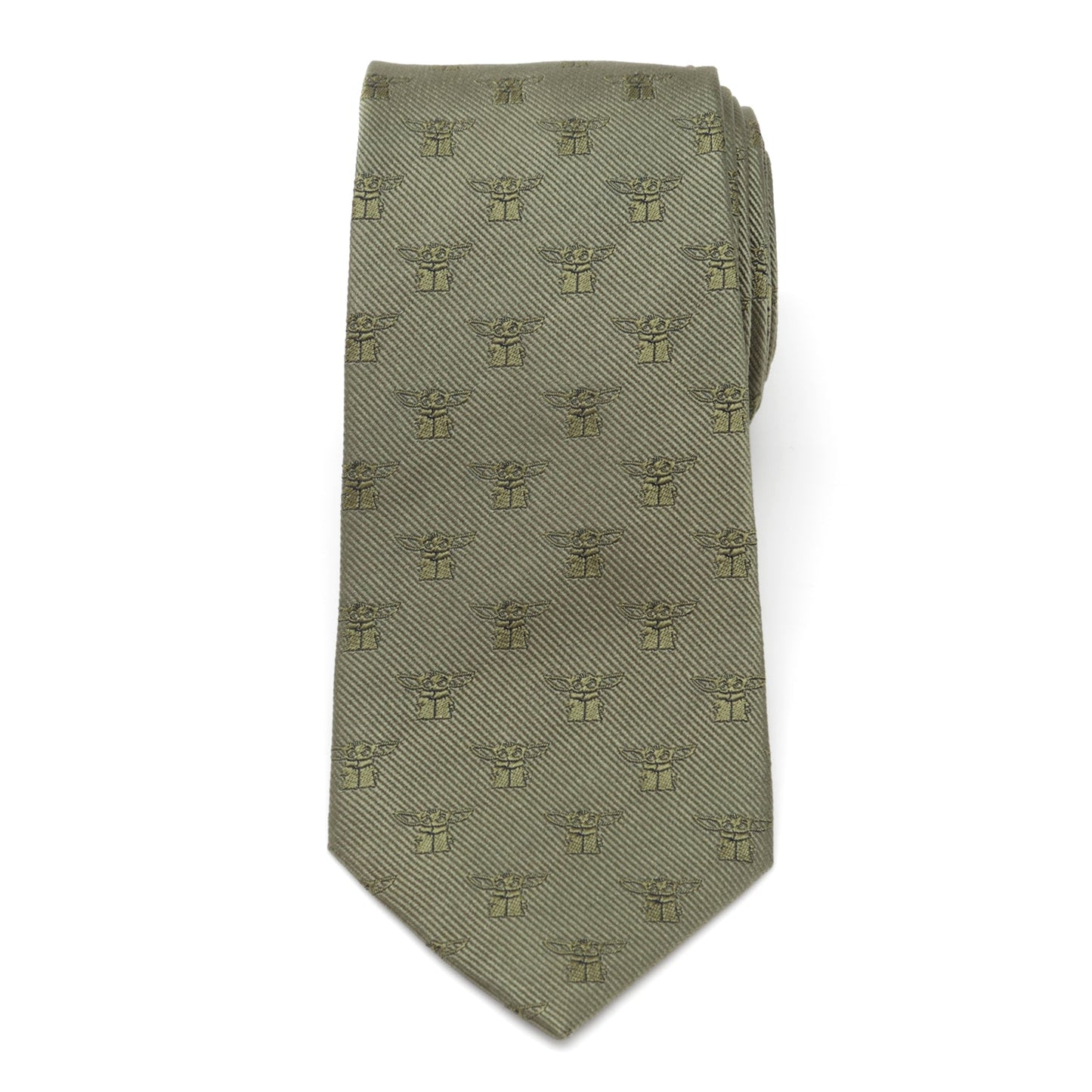 Star Wars Grogu Sage Green Tie - My Men's Shop