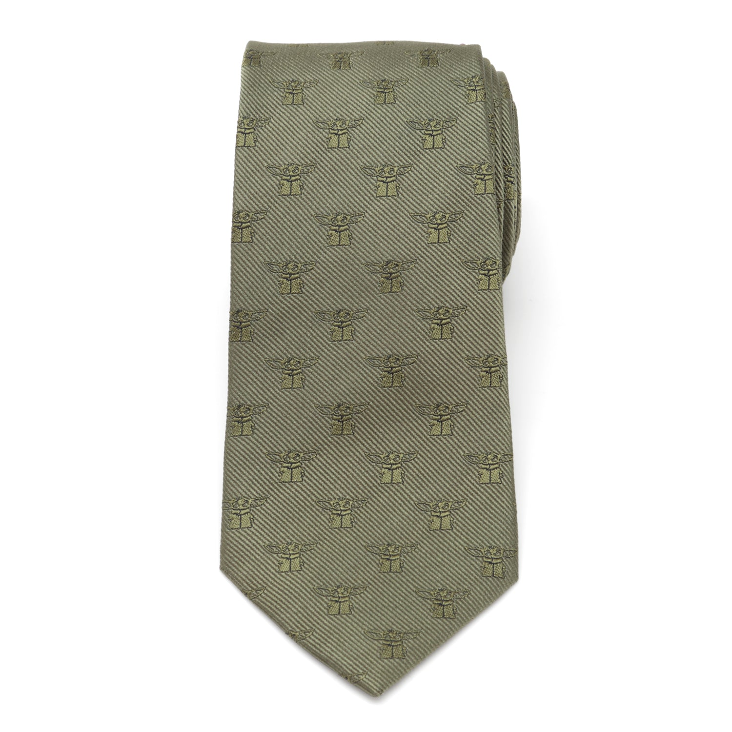 Star Wars Grogu Sage Green Tie - My Men's Shop