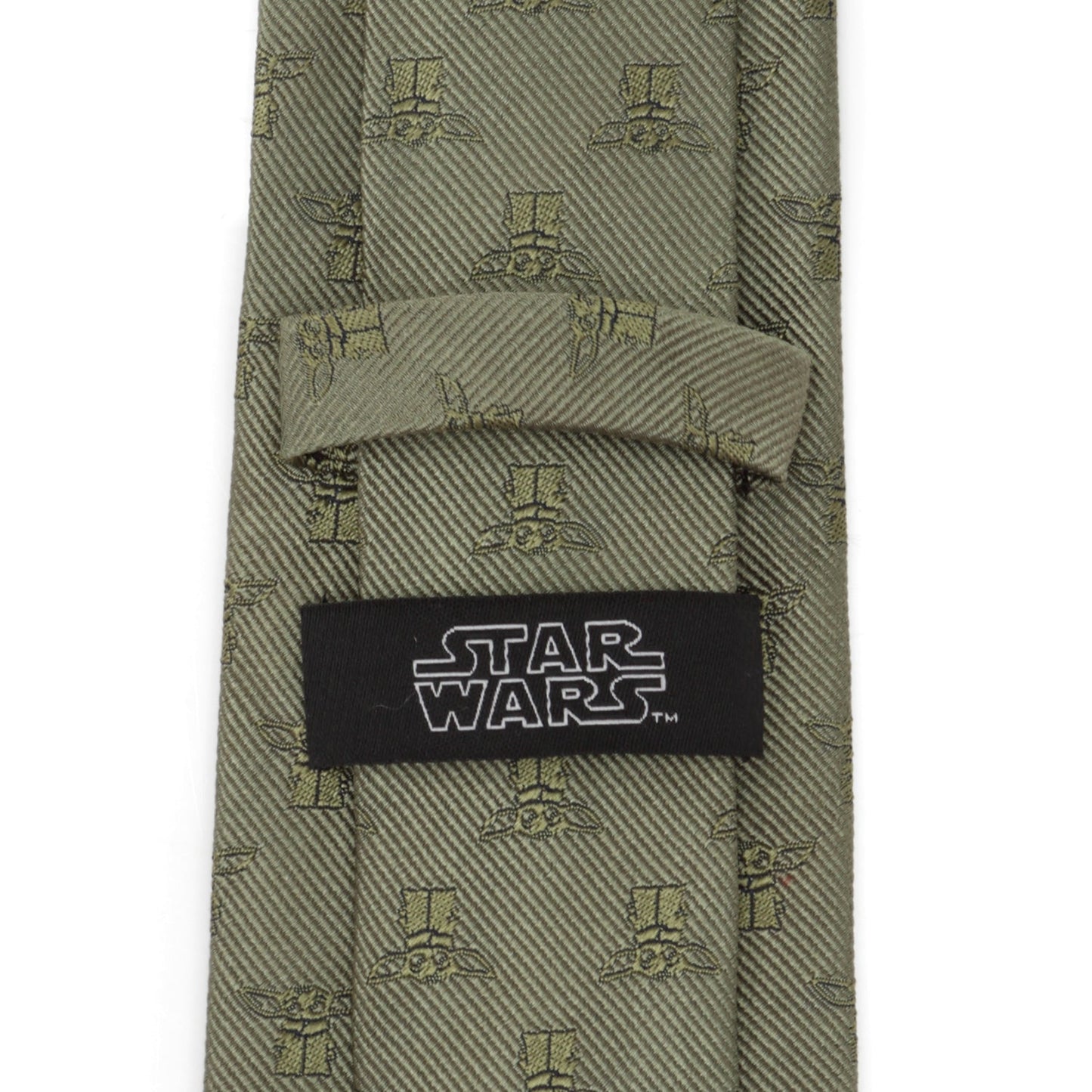 Star Wars Grogu Sage Green Tie - My Men's Shop