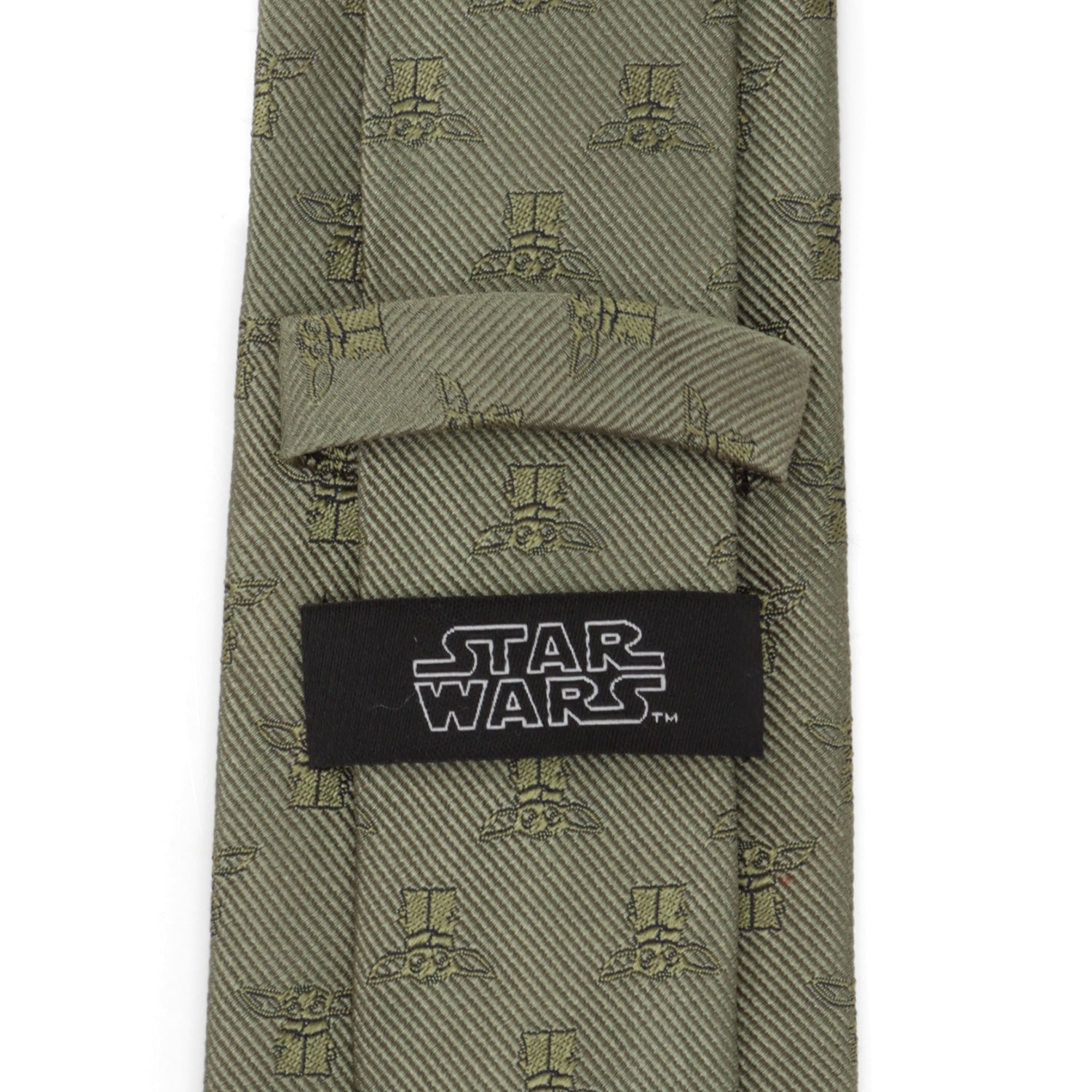 Star Wars Grogu Sage Green Tie - My Men's Shop