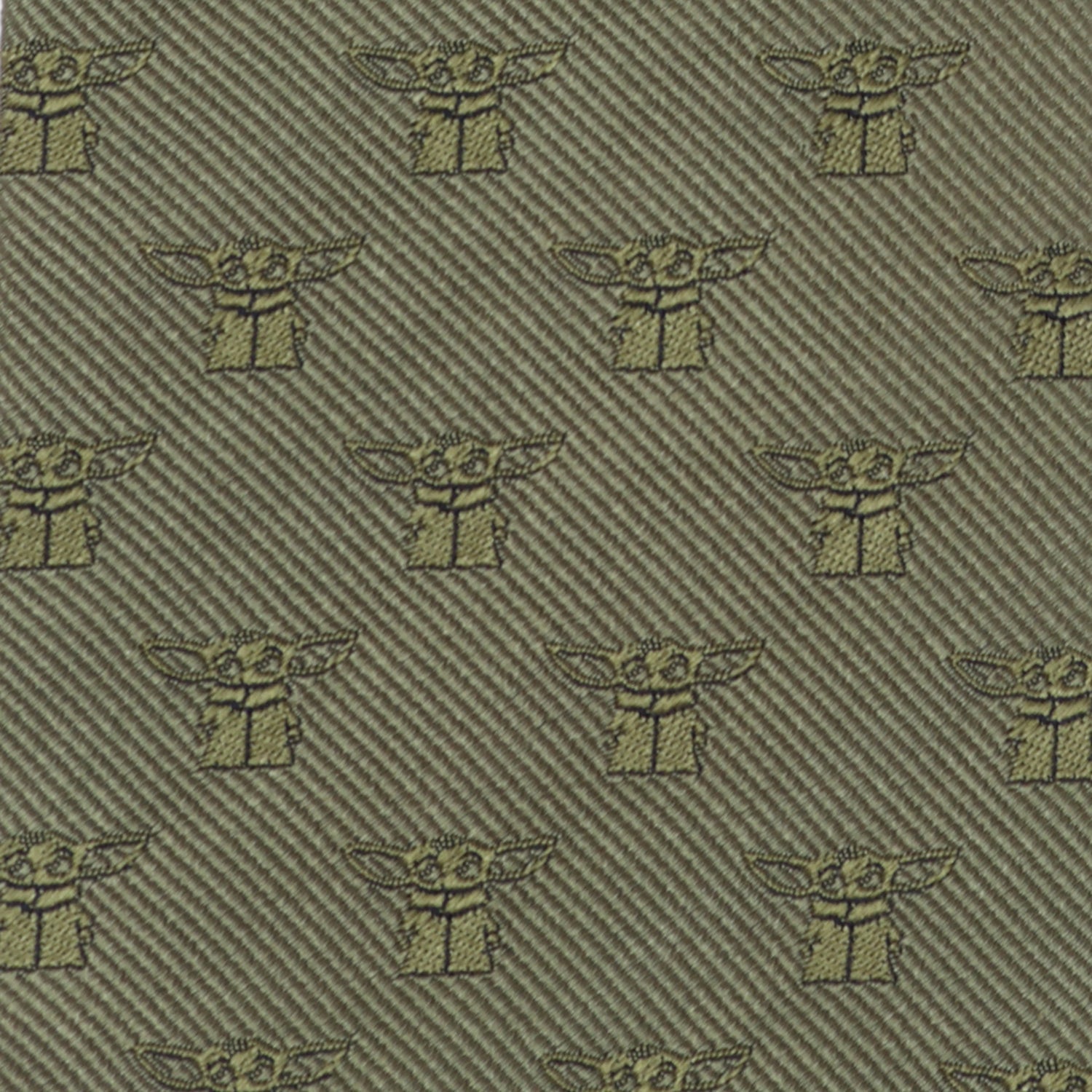 Star Wars Grogu Sage Green Tie - My Men's Shop