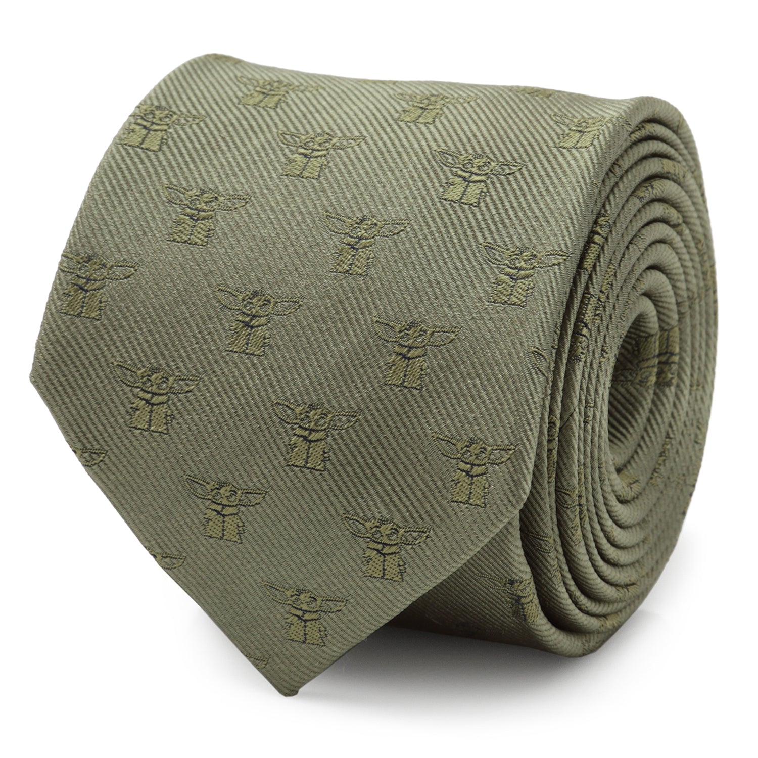 Star Wars Grogu Sage Green Tie - My Men's Shop