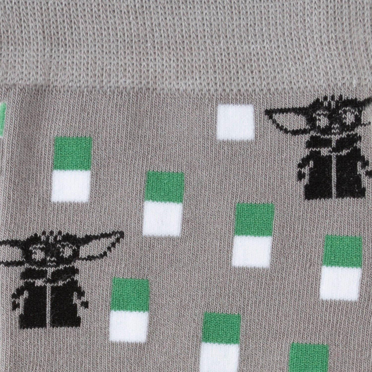 Star Wars Grogu Green Tie, Gray Dress Socks, and Tie Bar Gift Set - My Men's Shop