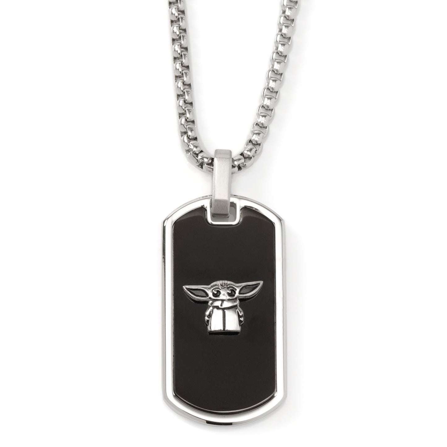 Star Wars Grogu Dog Tag Necklace - My Men's Shop