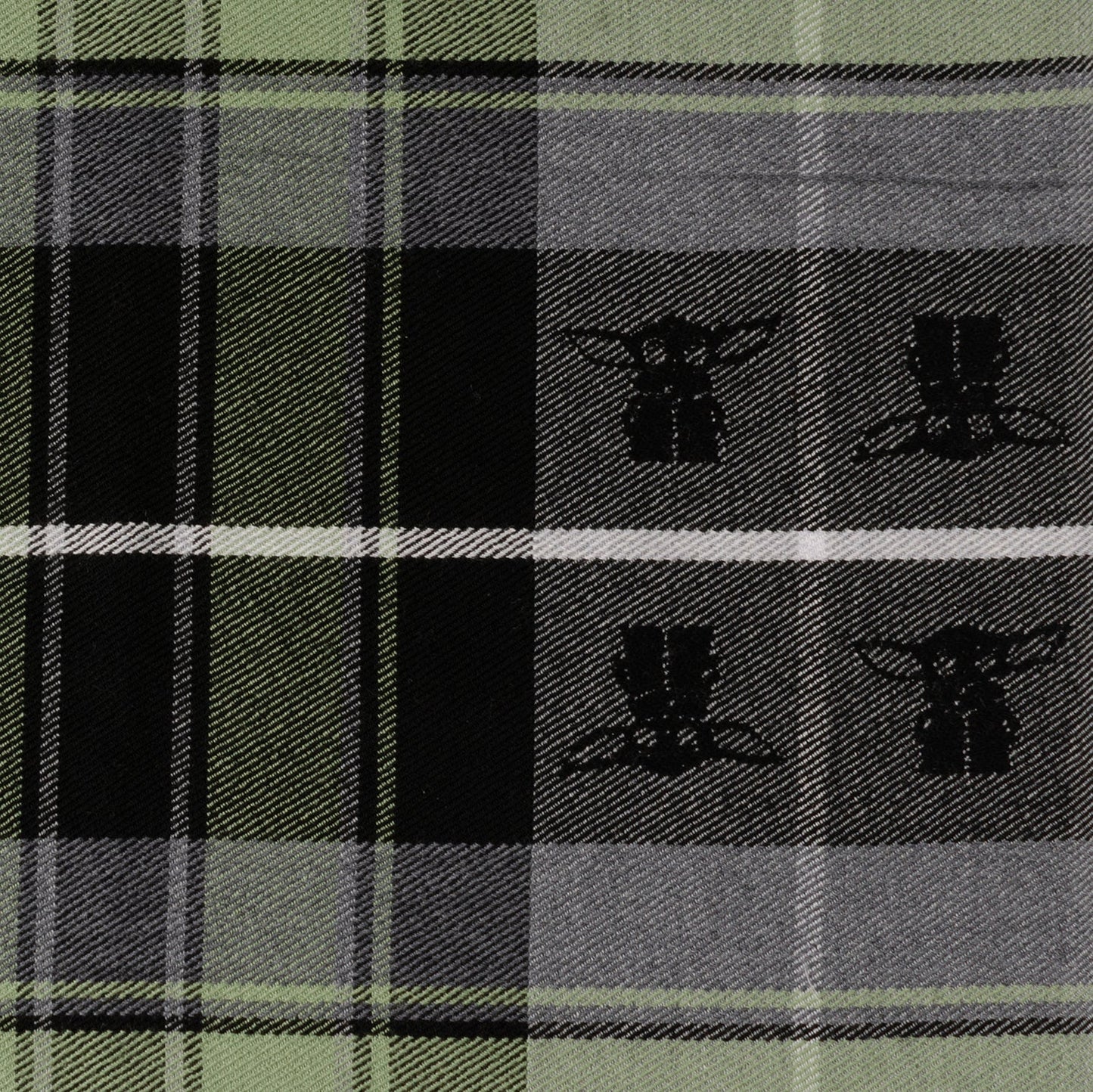 Star Wars Grogu Green and Black Scarf - My Men's Shop