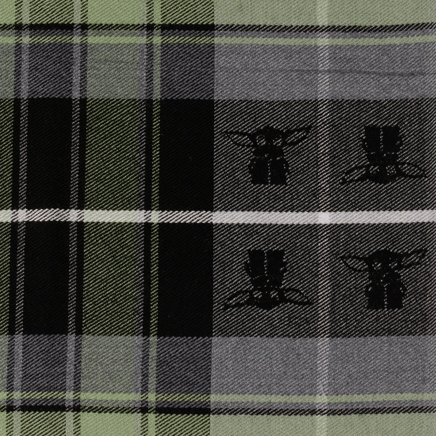 Star Wars Grogu Green and Black Scarf - My Men's Shop