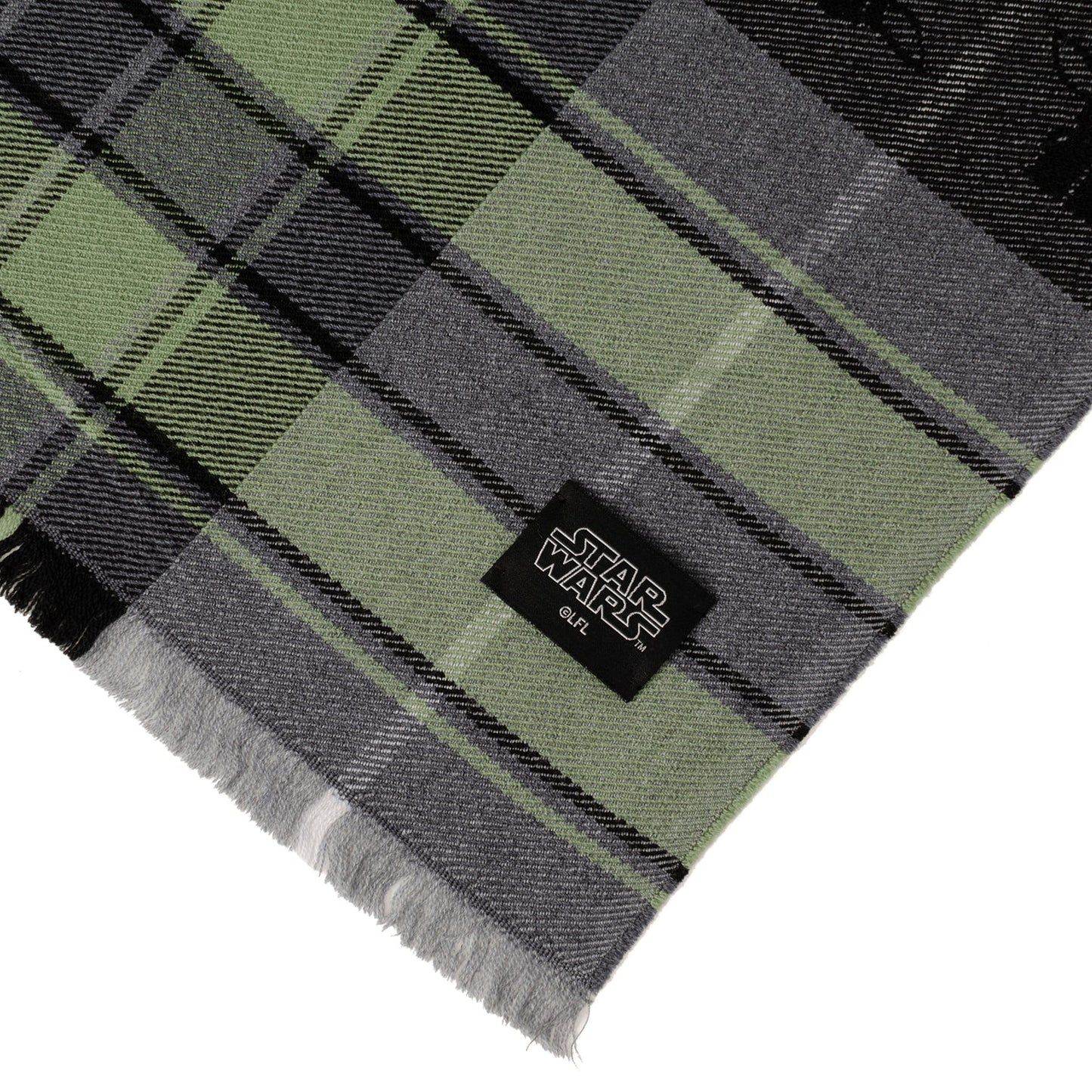 Star Wars Grogu Green and Black Scarf - My Men's Shop