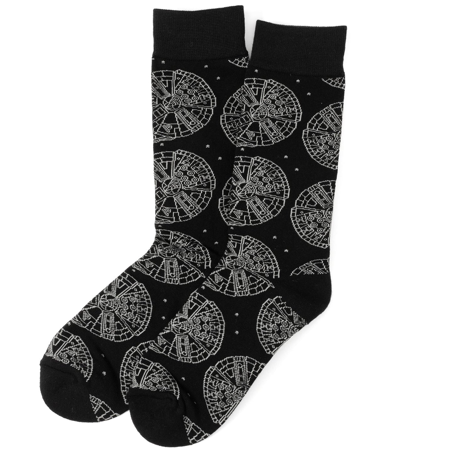 Set de regalo de 3 pares de calcetines y pin de solapa de transporte de Star Wars