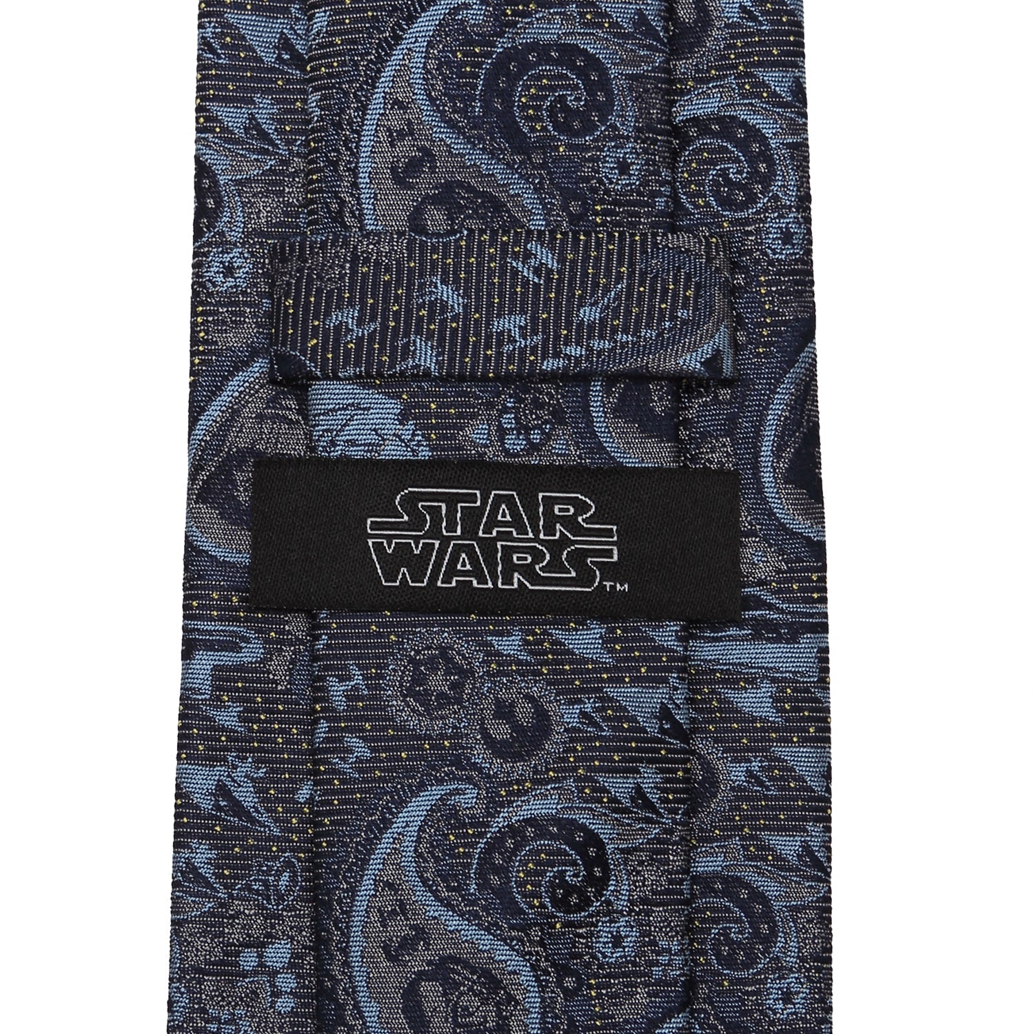 Star Wars Darth Vader Blue and Gray Paisley Tie - My Men's Shop