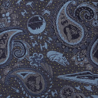 Star Wars Darth Vader Blue and Gray Paisley Tie - My Men's Shop