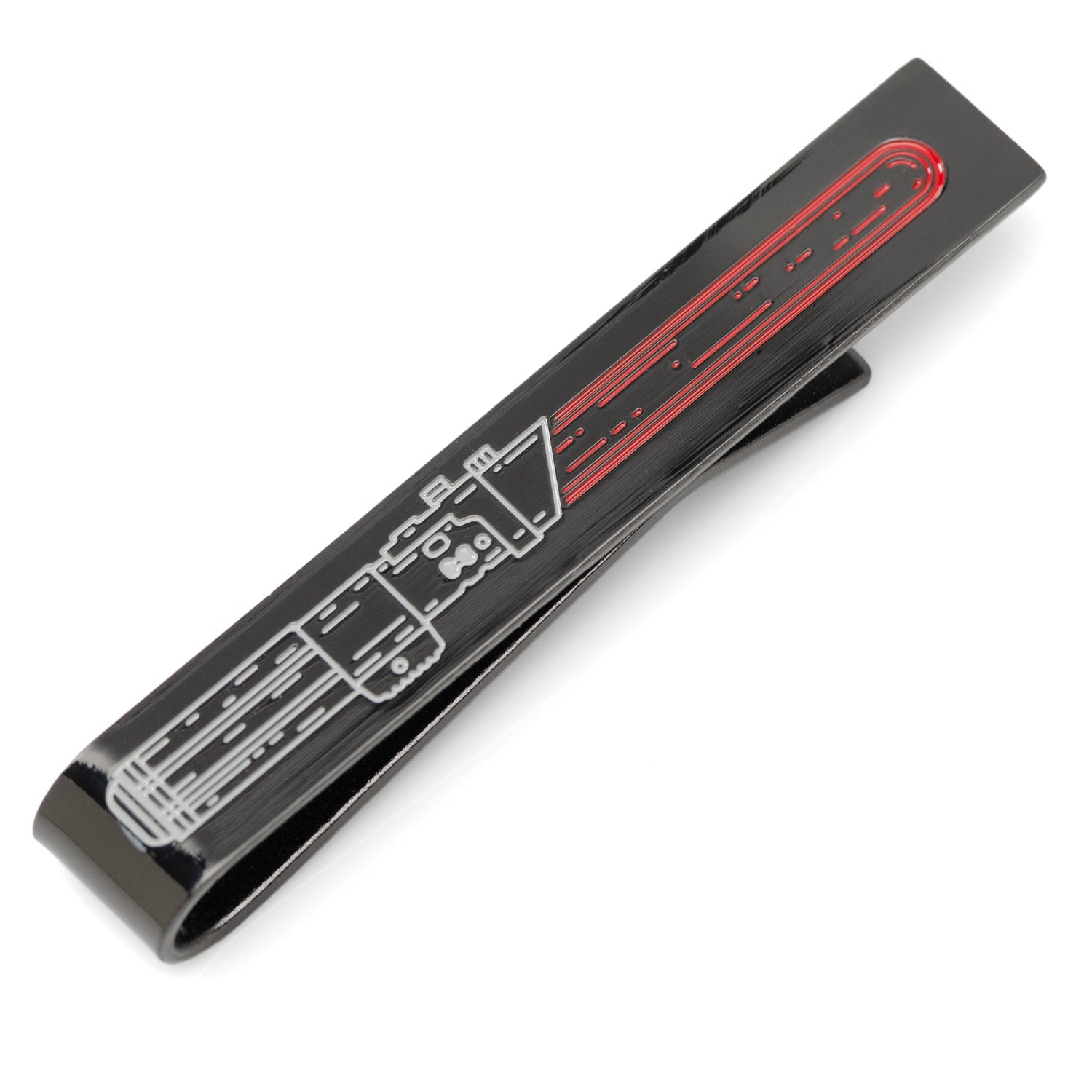 Star Wars Darth Vader LIGHTSABER Hidden Message Tie Bar - My Men's Shop
