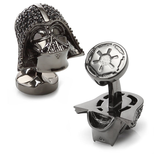Star Wars Darth Vader Crystal 3D Cufflinks - My Men's Shop