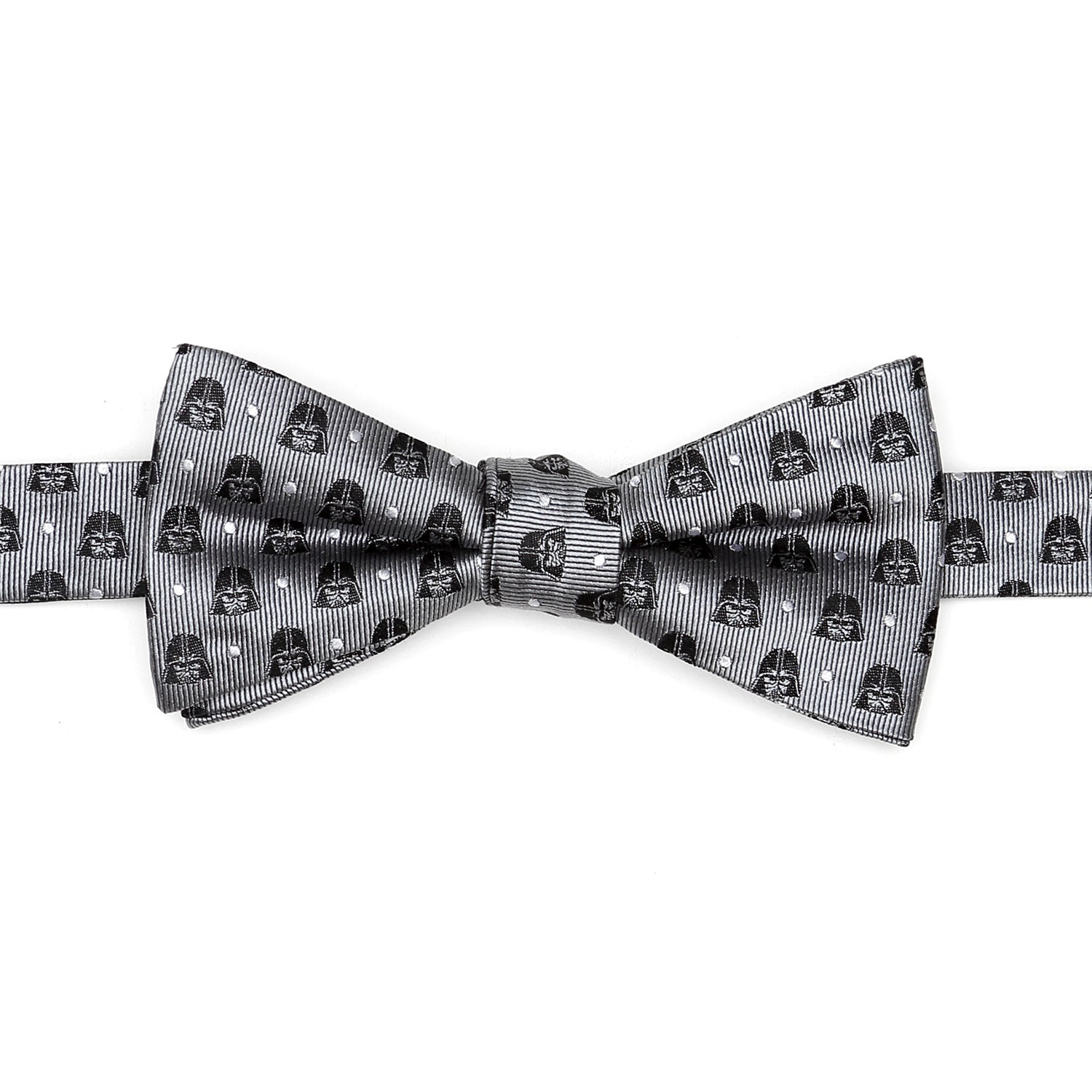 Star Wars Darth Vader Gray Polka Dot Bow Tie and Pocket Square Gift Set - My Men's Shop