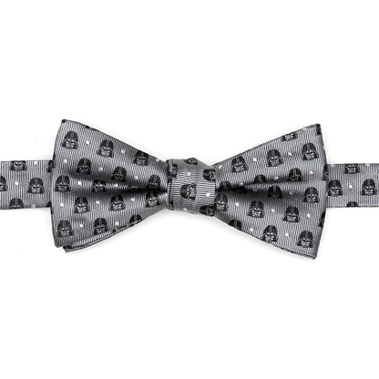 Star Wars Darth Vader Gray Polka Dot Bow Tie and Pocket Square Gift Set - My Men's Shop