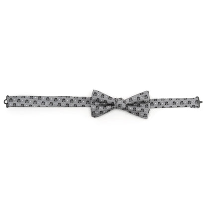 Star Wars Darth Vader Gray Polka Dot Bow Tie and Pocket Square Gift Set - My Men's Shop