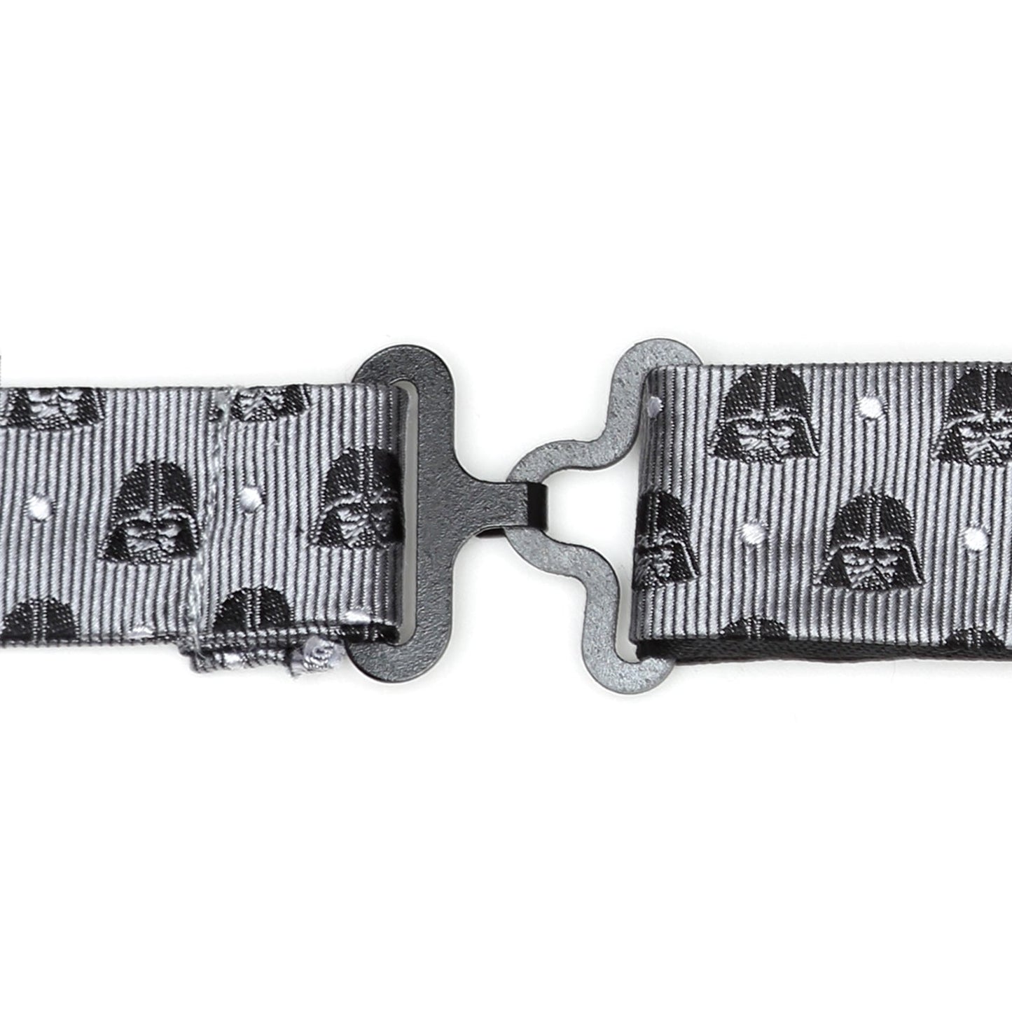 Set de regalo de corbatín y pañuelo de bolsillo con lunares grises de Darth Vader de Star Wars