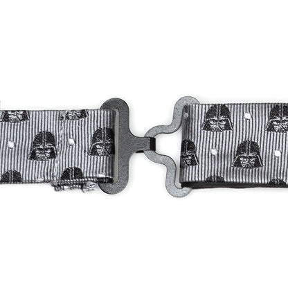 Set de regalo de corbatín y pañuelo de bolsillo con lunares grises de Darth Vader de Star Wars
