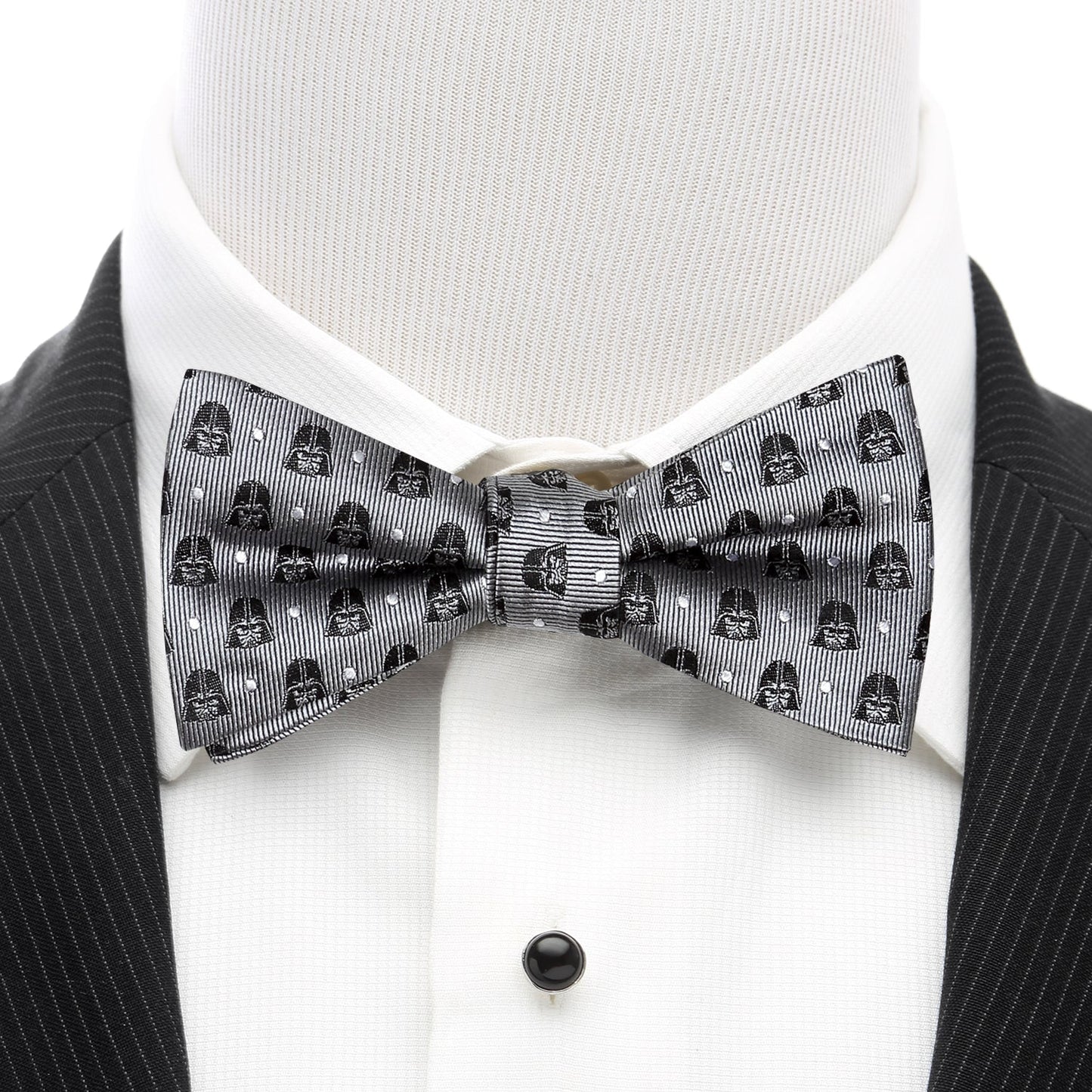 Star Wars Darth Vader Gray Polka Dot Bow Tie - My Men's Shop