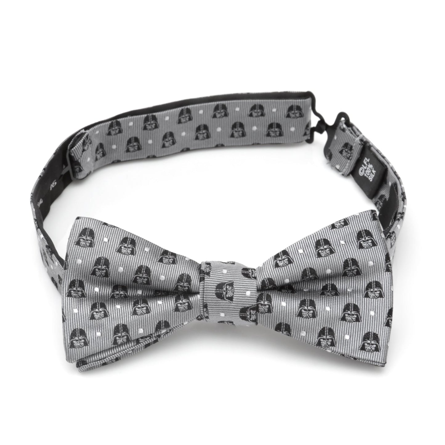 Star Wars Darth Vader Gray Polka Dot Bow Tie - My Men's Shop