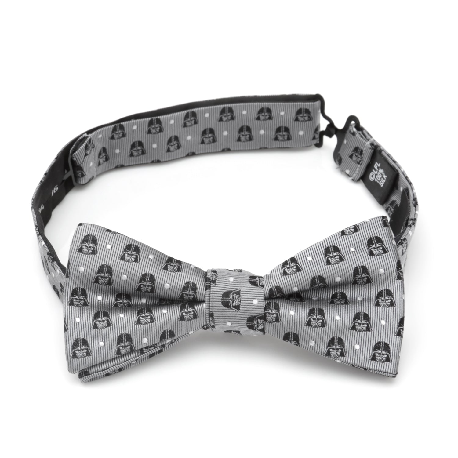 Star Wars Darth Vader Gray Polka Dot Bow Tie - My Men's Shop
