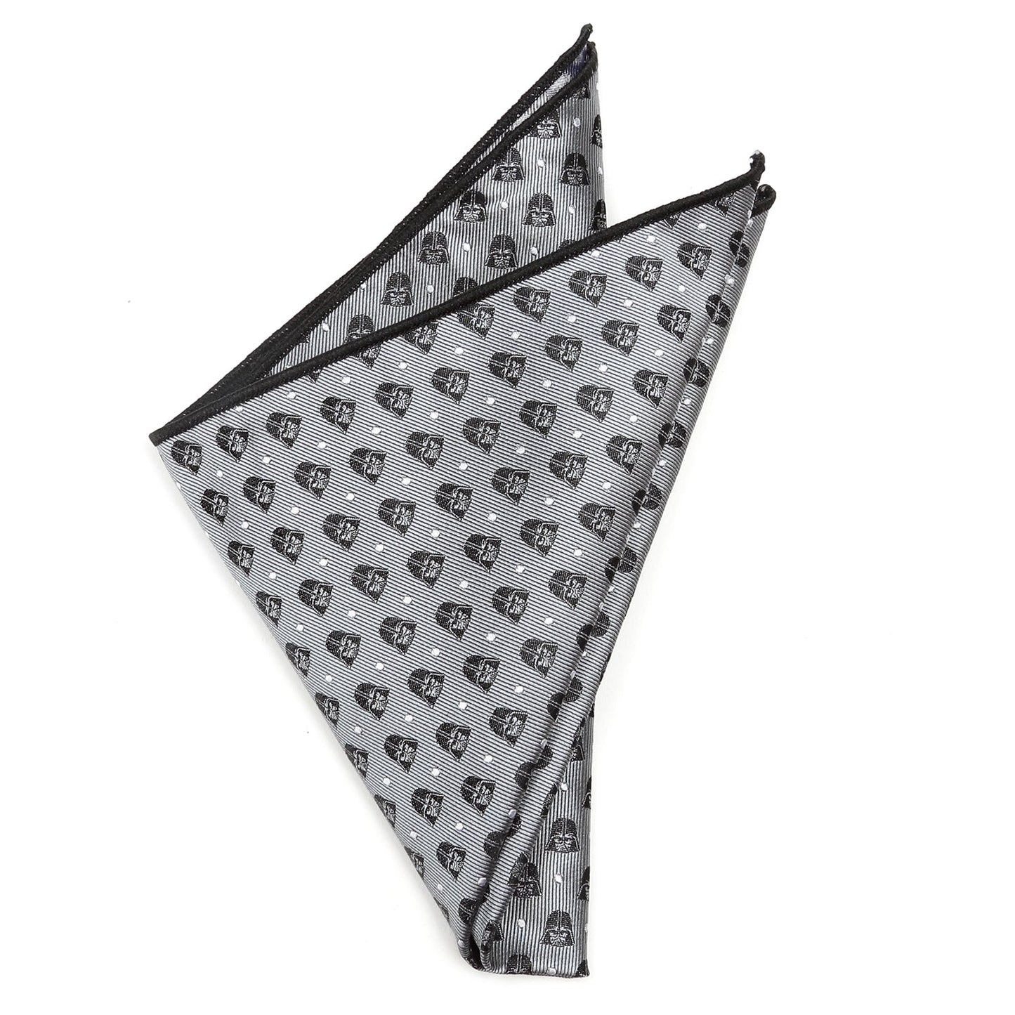 Star Wars Darth Vader Gray Polka Dot Pocket Square - My Men's Shop