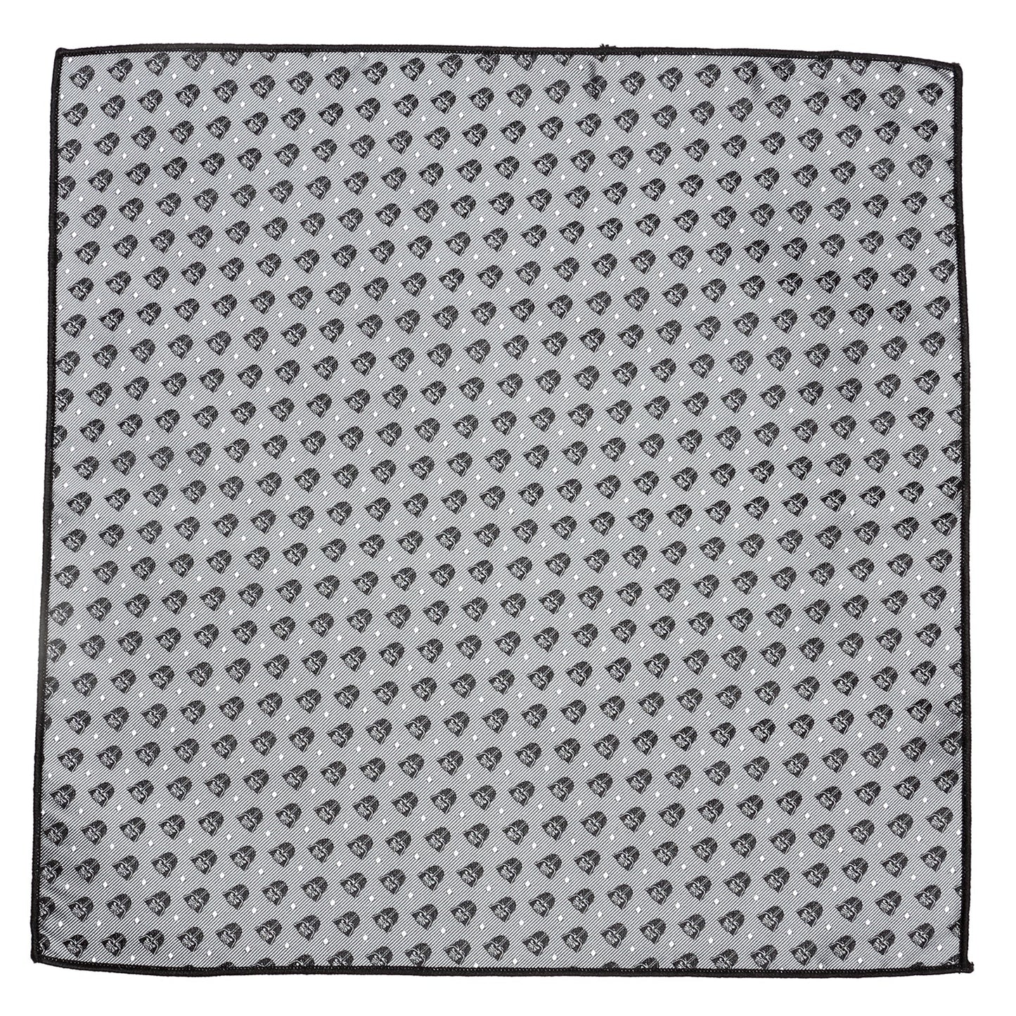 Star Wars Darth Vader Gray Polka Dot Pocket Square - My Men's Shop