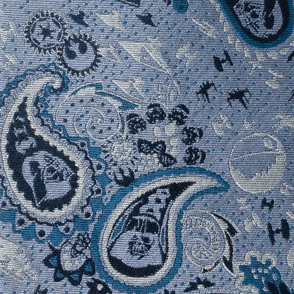 Star Wars Darth Vader Blue Tonal Paisley Tie - My Men's Shop