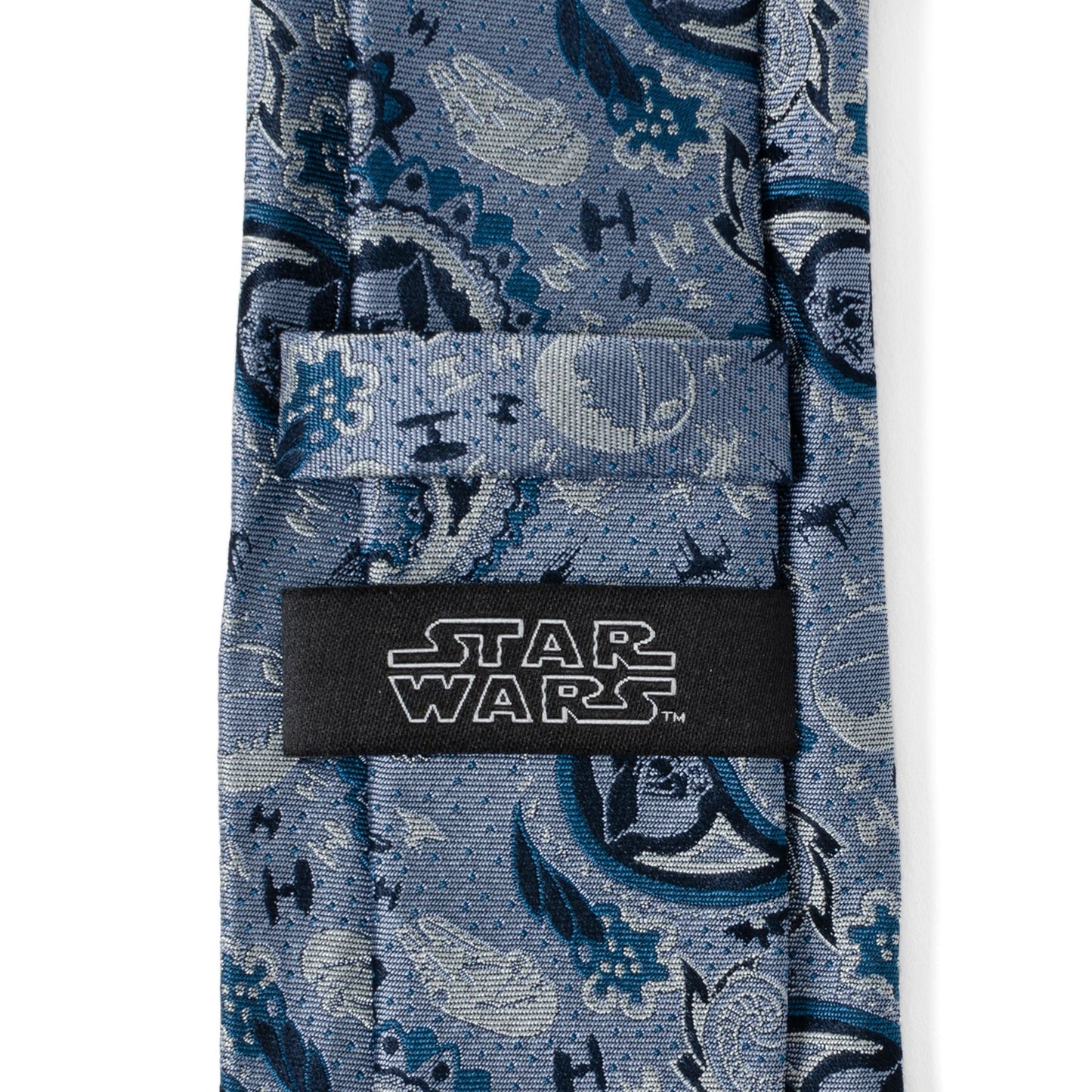 Star Wars Darth Vader Blue Tonal Paisley Tie - My Men's Shop