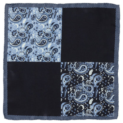 Star Wars Darth Vader Blue Paisley Pocket Square - My Men's Shop