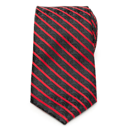 Star Wars Darth Vader Red and Black Striped Tie - My Men's Shop