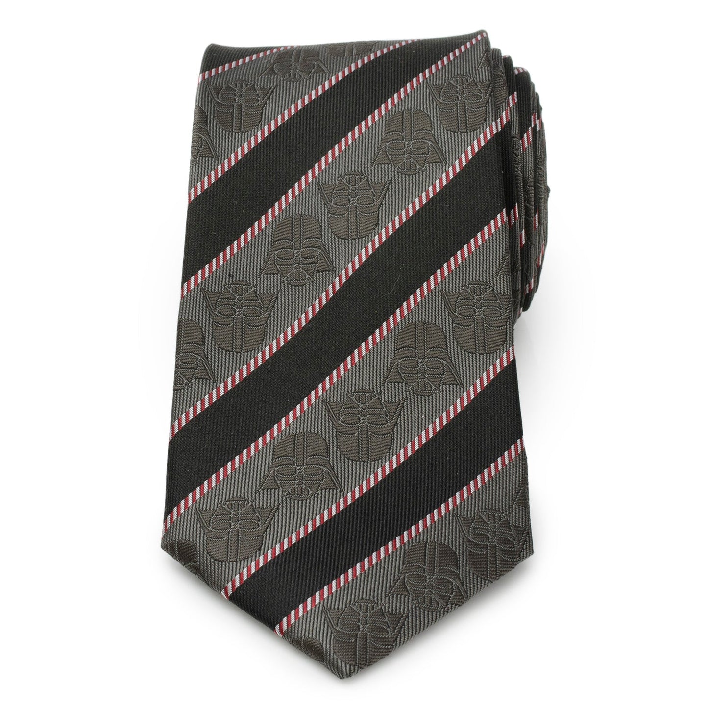 Star Wars Darth Vader Black and Gray Striped Tie - My Men's Shop