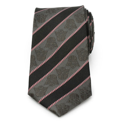 Star Wars Darth Vader Black and Gray Striped Tie - My Men's Shop