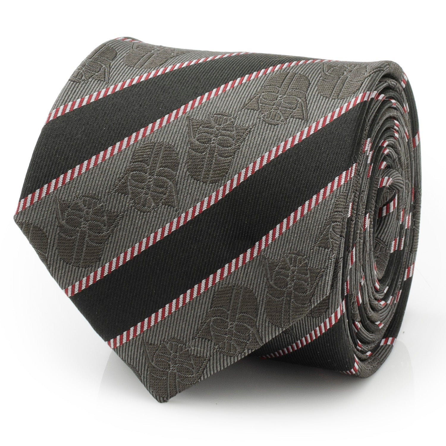 Star Wars Darth Vader Black and Gray Striped Tie - My Men's Shop
