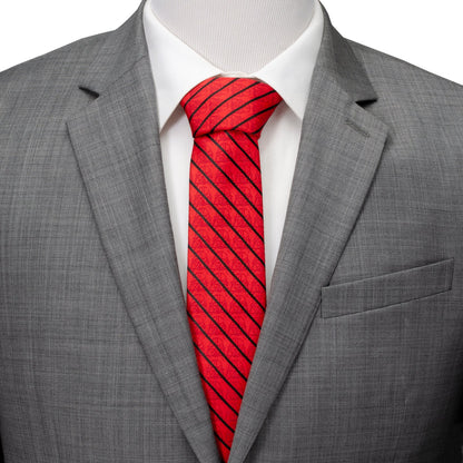 Star Wars Darth Vader Red and Black Striped Tie - My Men's Shop