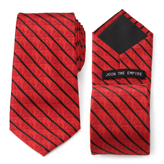 Star Wars Darth Vader Red and Black Striped Tie - My Men's Shop
