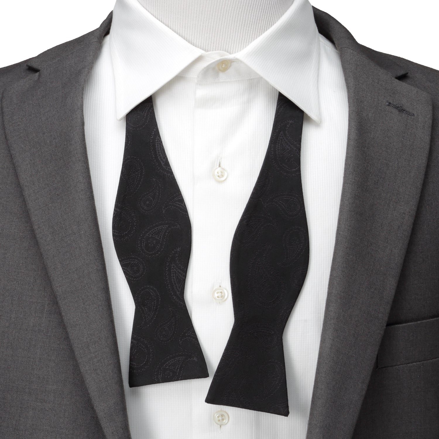 Star Wars Darth Vader Black Paisley Bow Tie - My Men's Shop