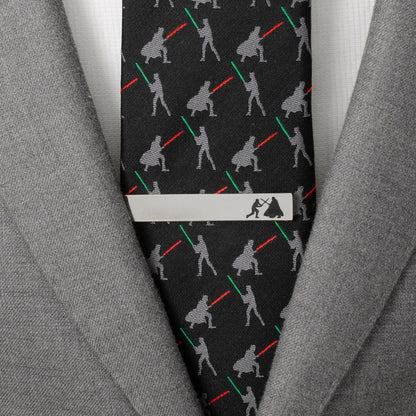Star Wars Darth Vader and Luke Skywalker LIGHTSABER Battle Tie Bar - My Men's Shop