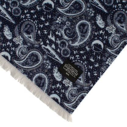 Star Wars Darth Vader Blue and Gray Paisley Scarf - My Men's Shop