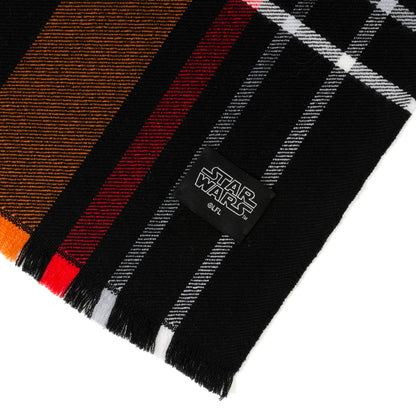 Star Wars Darth Vader Black Tartan Scarf - My Men's Shop