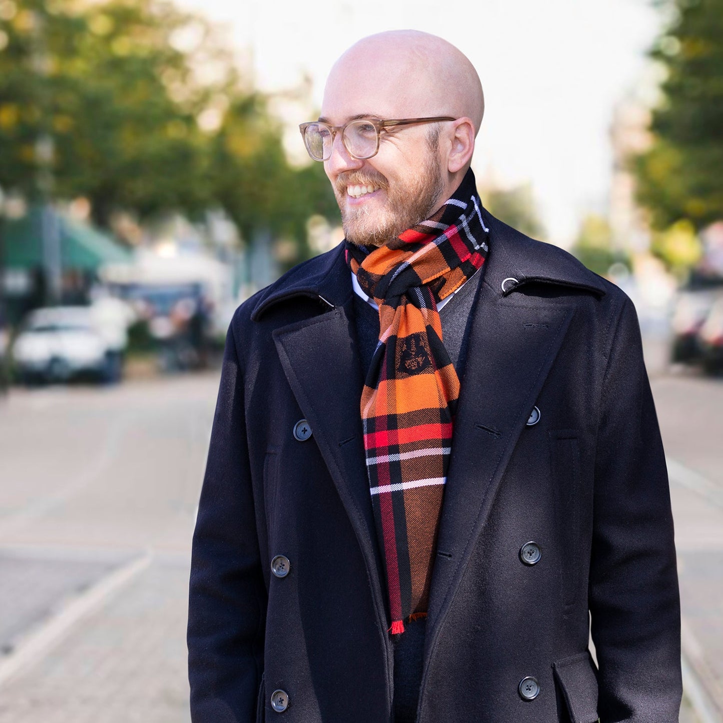 Star Wars Darth Vader Black Tartan Scarf - My Men's Shop