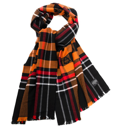 Star Wars Darth Vader Black Tartan Scarf - My Men's Shop