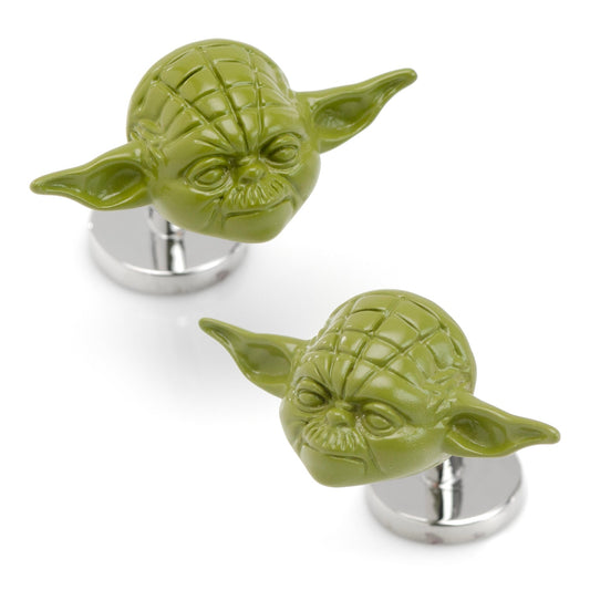 Star Wars Yoda 3D Cufflinks - My Men's Shop